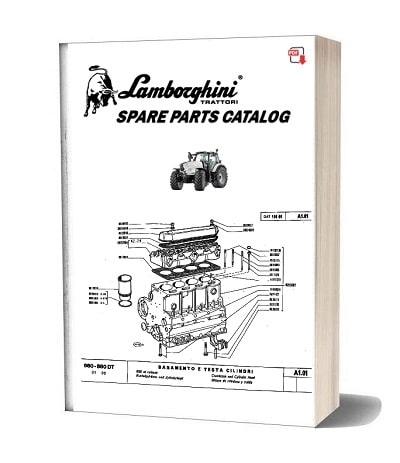 Lamborghini R 503 parts catalog