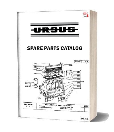 Ursus C-328 spare parts catalog