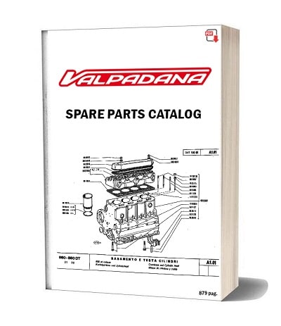 Valpadana 4RM-350 spare parts catalog