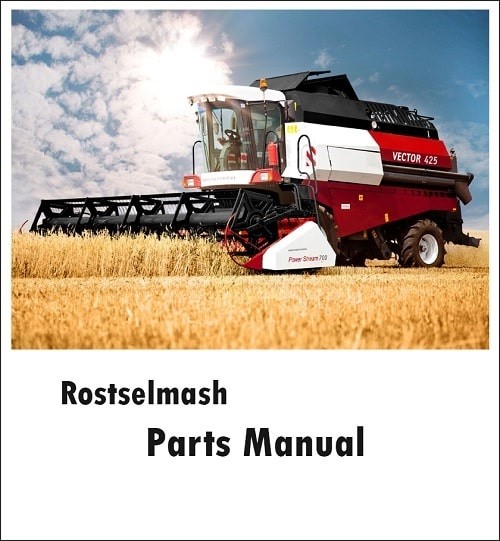 Rostselmash Parts Manual Catalogs