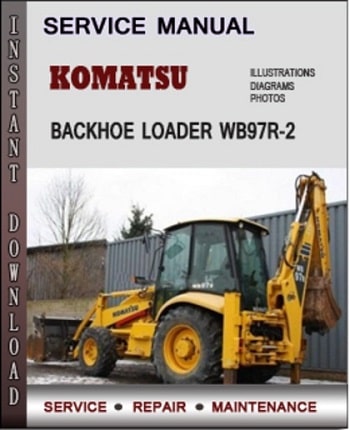 Komatsu WB97R-2 Service Manual