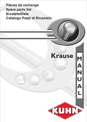Kuhn Krause Parts Manual Catalogs Collection