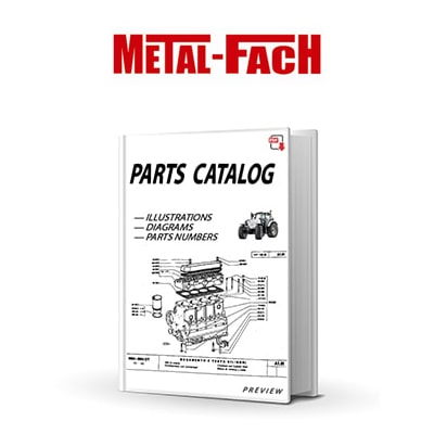 Metal-Fach Parts Catalog Manual