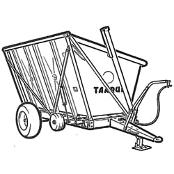 Taarup Loader wagon Spare Parts Manual