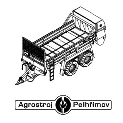 Agrostroj Pelhrimov Manure Spreader Parts Catalog