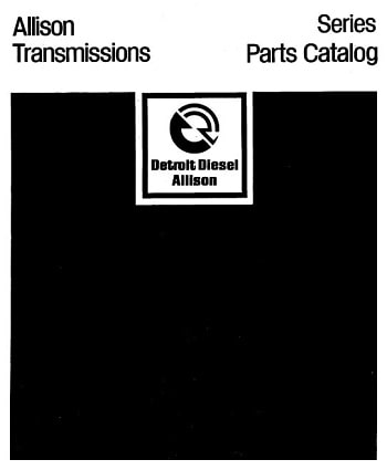 Allison Parts Catalog Manual