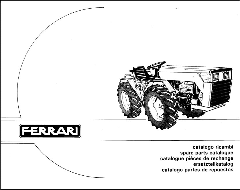 Ferrari Tractor Parts Manual Catalog Collection Online PDF