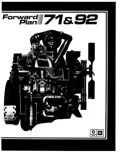 Detroit Forward Plan Series 71 and 92 Operators Manual
