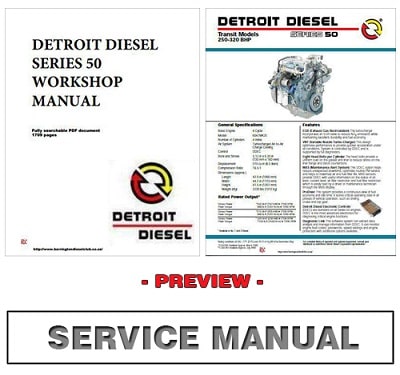 Detroit 50 Series Service Manual