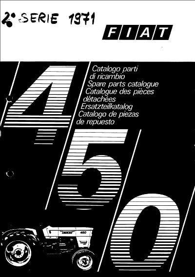 Fiat 450 Parts Manual