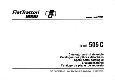 Fiat 505C Parts Manual