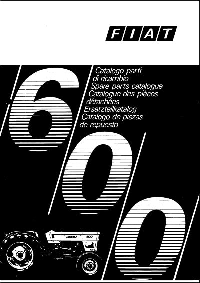 Fiat 600 Parts Manual