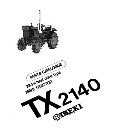 Iseki TX2140 parts catalog