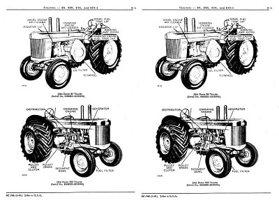 John Deere 80, 820, 830 and 830I parts manual
