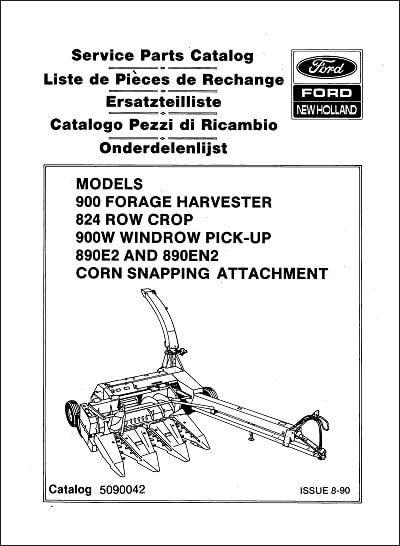 New Holland 900 Parts Manual