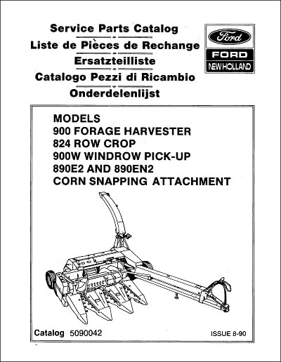 New Holland 900W Parts Manual