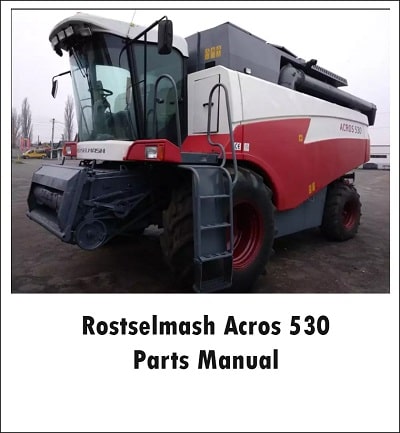 Rostselmash Acros 530 parts manual
