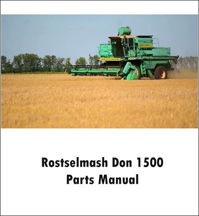 Rostselmash Don 1500 parts manual
