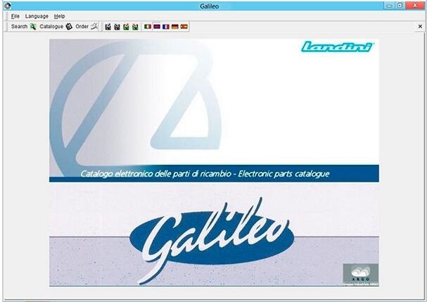 Landini EPC Galileo 8.0 Electronic Parts Catalogs Manuals