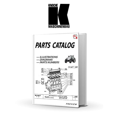 Knoche Parts Catalog Manual