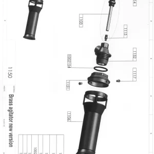 Atasa Agitator Rovic & Leers Parts Manual