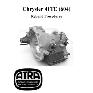 Chrysler Dodge 41Te A604 Service Manual
