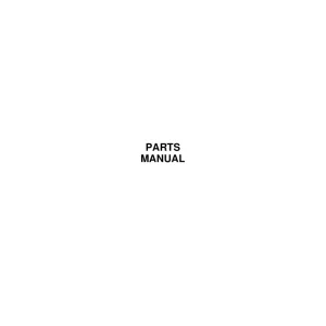 AUSA Ce16 Parts Manual