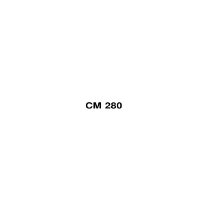 AUSA Cm280 Parts Manual