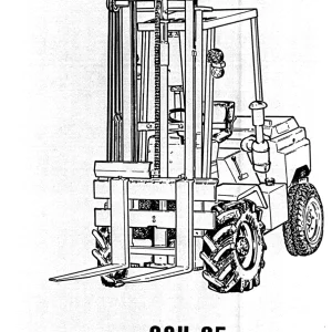 AUSA Csh25 Cth25 Parts Manual