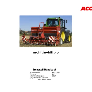 Accord M (And Pro) 2007 Parts Manual