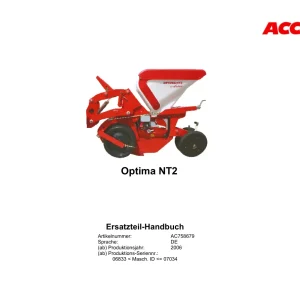 Accord Optima Nt2 2006 Parts Manual