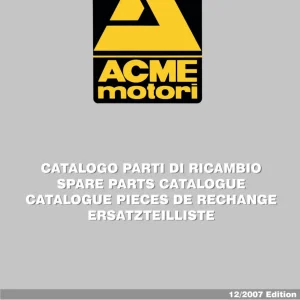 Acme Motori A Act Lombardini Copy Service Manual