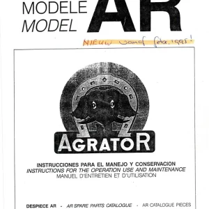Agrator Ar After 1995 Parts Manual