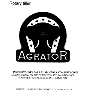 Agrator Are Rotocultivador Parts Manual