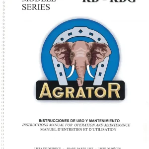 Agrator Kd Kdg Parts Manual