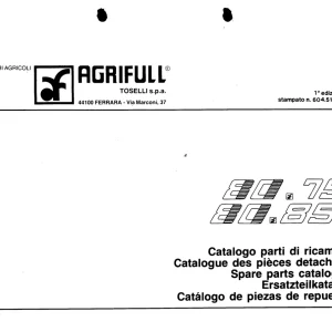 Agrifull 80.75 Parts Manual