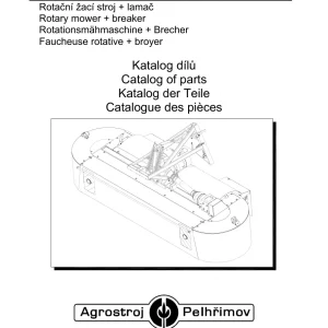 Agrostroj Pelhrimov Exact 245 285 Mower Parts Manual