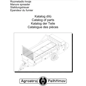 Agrostroj Pelhrimov Rur 55 Parts Manual