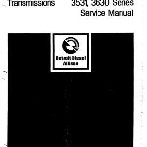 Allison 3531 3630 Powershift Service Manual