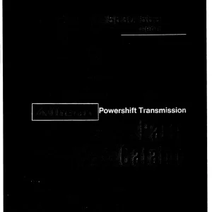 Allison 5530 5630 5631 Powershift Parts Manual