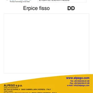 Alpego Dd Erpice Fisso Parts Manual