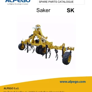 Alpego Sk Saker Parts Manual