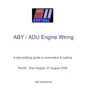 Audi Aby Adu Full Service Manual