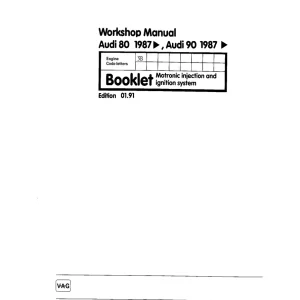 Audi S2 3B Service Manual