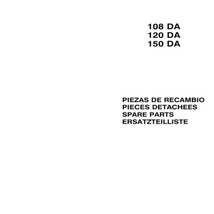 AUSA 108 120 150 Da Parts Manual