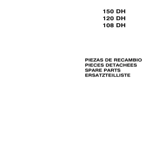 AUSA 108 120 150 Dh Parts Manual