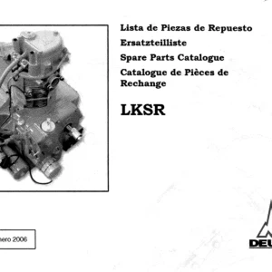 AUSA Lksr Deutz D987 2006 Parts Manual