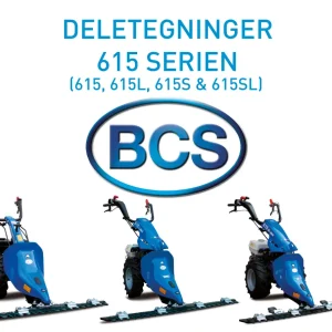 BCS 615 615L 615S 615Sl Parts Manual
