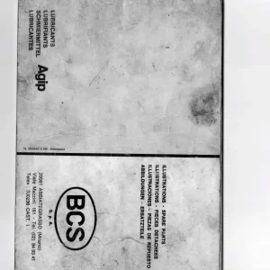BCS 622 Mower Parts Manual