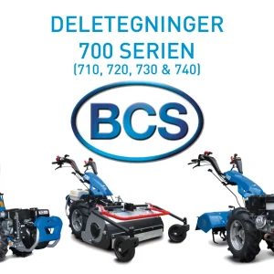 BCS 710 720 730 740 Parts Manual